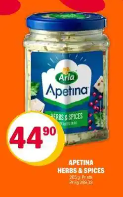 Coop Extra APETINA HERBS & SPICES tilbud