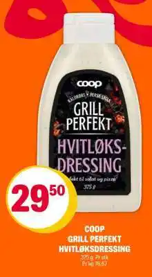 Coop Extra COOP GRILL PERFEKT HVITLØKSDRESSING tilbud