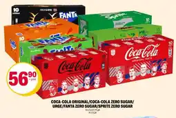 Coop Extra Coca-Cola Original/Coca-Cola Zero Sugar/Urge/Fanta Zero Sugar/Sprite Zero Sugar tilbud