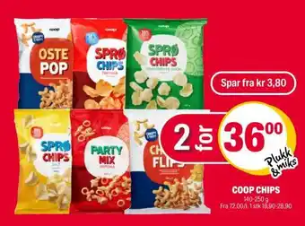 Coop Extra COOP CHIPS tilbud