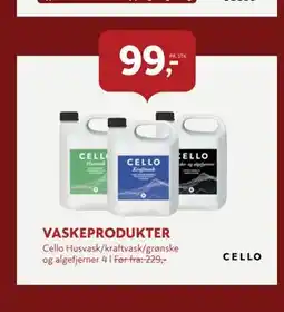 Byggmakker VASKEPRODUKTER tilbud