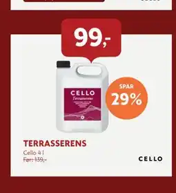 Byggmakker TERRASSERENS tilbud