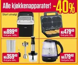Europris Alle kjøkkenapparater! tilbud