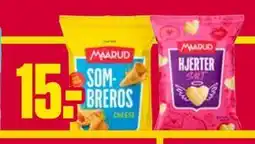 Europris MAARUD SOMBREROS / HJERTER tilbud