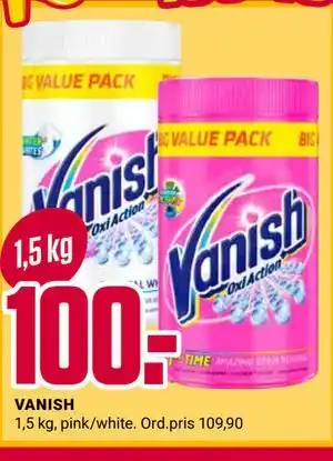 Europris VANISH tilbud