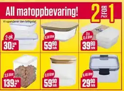 Europris All matoppbevaring! tilbud