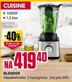 Europris BLENDER tilbud