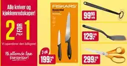 Europris Alle kniver og kjøkkenredskaper! tilbud