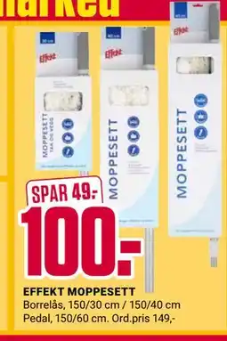 Europris EFFEKT MOPPESETT tilbud