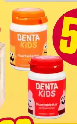 Europris DENTA KIDS Fluortabletter tilbud