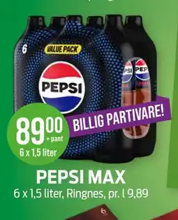 Kiwi PEPSI MAX tilbud