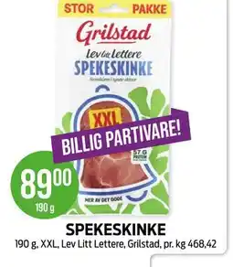 Kiwi SPEKESKINKE tilbud