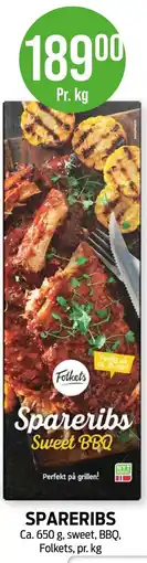 Kiwi SPARERIBS tilbud