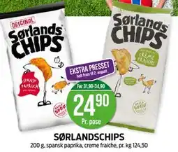 Kiwi SØRLANDSCHIPS tilbud