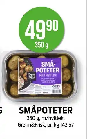 Kiwi SMÅPOTETER tilbud