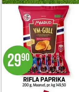 Kiwi RIFLA PAPRIKA tilbud