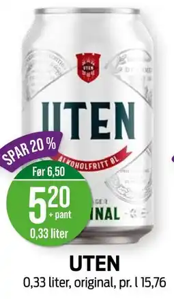Kiwi UTEN tilbud