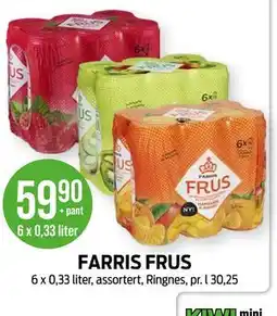 Kiwi FARRIS FRUS tilbud