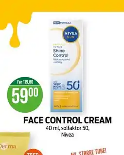 Kiwi FACE CONTROL CREAM tilbud