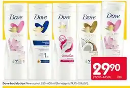 Rusta Dove bodylotion tilbud