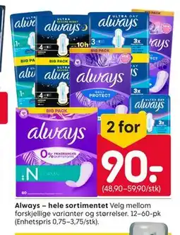 Rusta Always – hele sortimentet tilbud