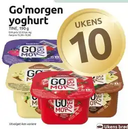 Joker Go'morgen yoghurt tilbud