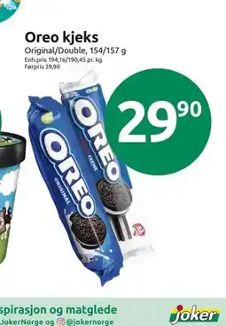 Joker Oreo kjeks tilbud