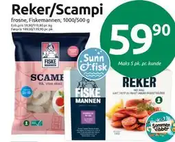 Joker Reker/Scampi tilbud