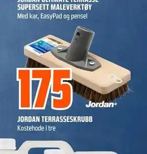 JORDAN TERRASSESKRUBB
