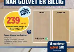 Obs Bygg Pergo Odense laminatgulv tilbud
