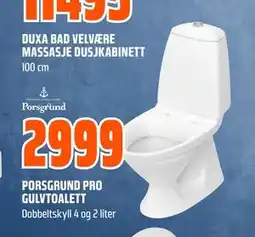 Obs Bygg PORSGRUND PRO GULVTOALETT tilbud