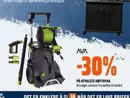 Obs Bygg 30% PÅ UTVALGTE HØYTRYKK tilbud