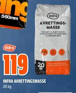 Obs Bygg INFRA AVRETTINGSMASSE tilbud