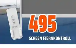 Obs Bygg SCREEN FJERNKONTROLL tilbud