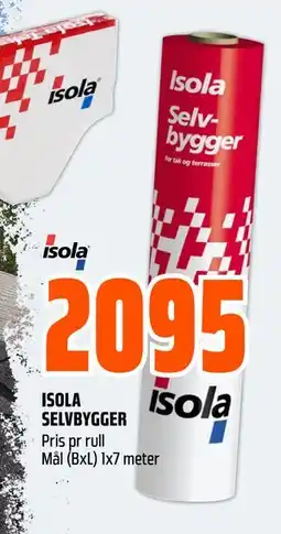 Obs Bygg ISOLA SELVBYGGER tilbud