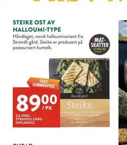 Jacobs STEIKE OST AV HALLOUMI-TYPE tilbud