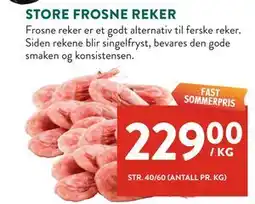 Jacobs STORE FROSNE REKER tilbud