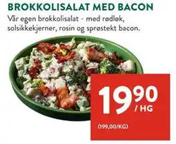 Jacobs BROKKOLISALAT MED BACON tilbud