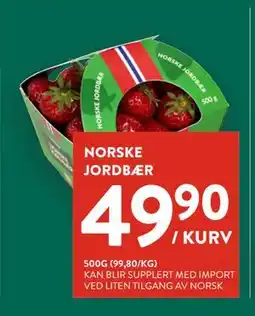 Jacobs NORSKE JORDBÆR tilbud
