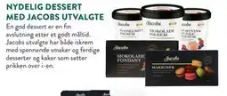Jacobs NYDELIG DESSERT MED JACOBS UTVALGTE tilbud