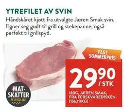 Jacobs YTREFILET AV SVIN tilbud