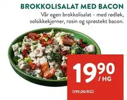 Jacobs BROKKOLISALAT MED BACON tilbud
