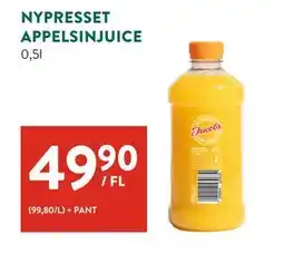 Jacobs NYPRESSET APPELSINJUICE tilbud