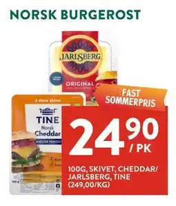 Jacobs NORSK BURGEROST tilbud