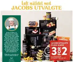 Jacobs JACOBS UTVALGTE PLUKK & MIKS tilbud