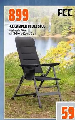Obs Bygg FCC CAMPER DELUX STOL tilbud