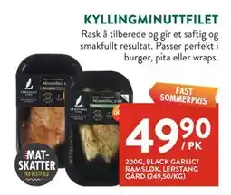 Jacobs KYLLINGMINUTTFILET tilbud