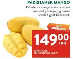 Jacobs PAKISTANSK MANGO tilbud