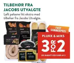 Jacobs TILBEHØR FRA JACOBS UTVALGTE tilbud