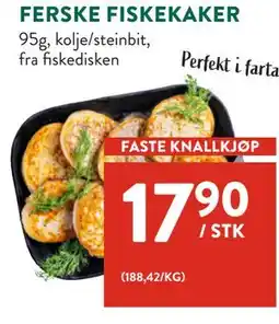 Jacobs FERSKE FISKEKAKER tilbud